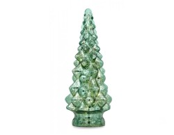 Forest Albero Natalizio con Base e LED 32 cm - Decorazione Luminosa Marca FADE