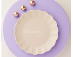 Bomboniera Matrimonio Claraluna - Piattino "Amore" in Porcellana