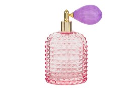 Portaprofumo Spray 100ml Ricaricabile in Vetro rosa con Astuccio  Raffinatezza e Praticità