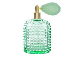 Portaprofumo Spray 100ml Ricaricabile in Vetro verde con Astuccio  Raffinatezza e Praticità