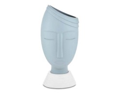 Vaso e Soprammobile testa UOMO GRANDE CARTA DA ZUCCHERO