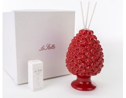 Bomboniera Matrimonio Le Stelle Profumatore pigna porcellana rossa