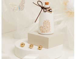 BOMBONIERA MATRIMONIO CLARALUNA OLIERA PICCOLA CON DECORO CON CUORE