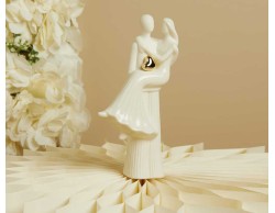 Bomboniera Matrimonio Claraluna 2026 Coppia Sposi con Cuore oro