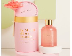 Bomboniera Matrimonio Claraluna Diffusore Grande Rosa con Fiore