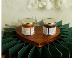 Bomboniera Matrimonio Claraluna 2026 Vassoio in Acacia con Set Marmellate Artigianali