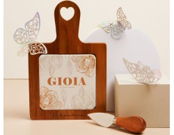 Bomboniera Matrimonio Claraluna Tagliere Gioia con coltellino