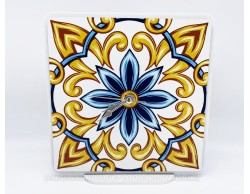 Bomboniera Matrimonio Mariella Martini orologio con decoro maioliche