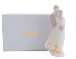 Bomboniera Matrimonio Le stelle sposini porcellana  led