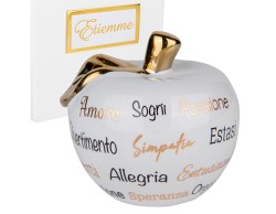 Bomboniera Matrimonio Mela Bianca Estasi Etiemme