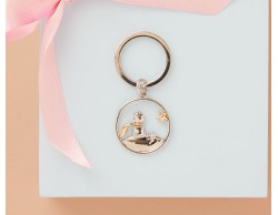 Portachiavi Piccolo principe anello piccolo claraluna