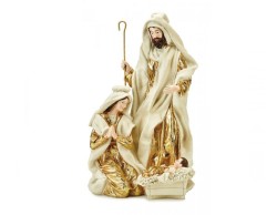 Presepe in Resina 38 cm - Elegante e Raffinato Set Natività 