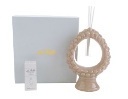 Bomboniera Matrimonio Le stelle profumatore pigna beige