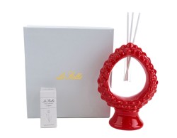 Bomboniera Matrimonio Le stelle profumatore pigna rosso c/astuccio