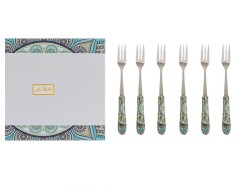 Bomboniera Matrimonio Le stelle set 6 pz forchettine cashmere