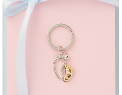 Portachiavi Piedini anello piccolo claraluna