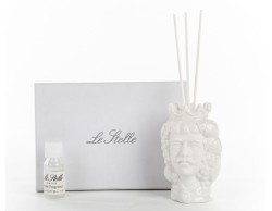 Bomboniera Matrimonio Le Stelle PROFUMATORE TESTA DI MORO PORCELLANA