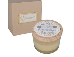 Bomboniera CANDELA SFAVILLA CUORE Etiemme