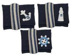 CORDA 3 ASCUSCINO MARINO BLUE CON S. (ANCORA - TIMONE - FARO)