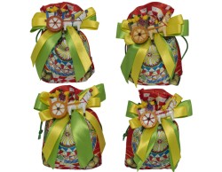 SACCHETTO HARMONY MAIOLICHE CON MAGNETE CARRETTI SICILIANI 4 ASS