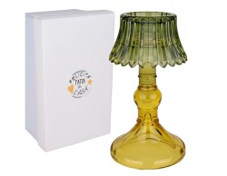 Bomboniera Matrimonio Lume in Vetro "Colorful Green" Etiemme