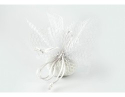 BOMBONIERA MATRIMONIO HARMONY ALBERO DELLA VITA TRAFORATO IN PORC. BIANCO E TORTORA CON LED su Bomboniere Dolci Emozioni