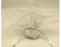 BOMBONIERA MATRIMONIO HARMONY PORTA CANDELA PICCOLO ORO CON CUORE BIANCO su Bomboniere Dolci Emozioni