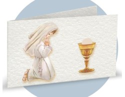 Bigliettini per bomboniera prima comunione