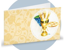 Bigliettini per bomboniera comunione calice