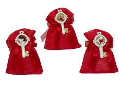 SACCHETTO LAUREA HARMONY MAGNETE CHIAVETTA RESINA ASSORTITO IN 3 MODELLI