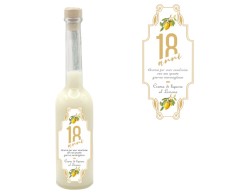Bomboniera 18&deg; compleanno - Crema di Liquore al Limone 100 ml
