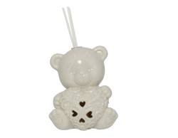 Bomboniera Harmony Prima Comunione profumatore orsetto grande porc. grande con led