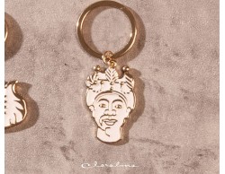 Portachiavi mori oro piccola