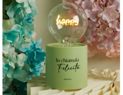 Bomboniera Claraluna 2026 Lampada LED Verde