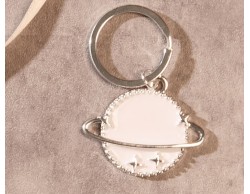 Portachiavi mondo silver  piccola