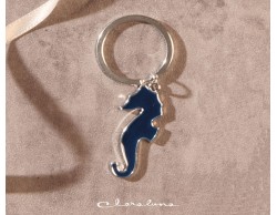 Portachiavi cavalluccio silver  piccola