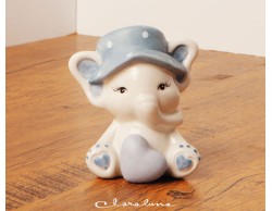 bomboniera Claraluna Nascita Battesimo elefante maschio grande su Bomboniere Dolci Emozioni