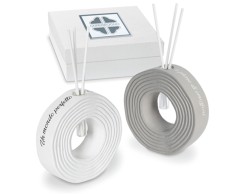 Bomboniera Solidale Diffusore di Fragranze Rubino Assortito 2 Varianti Quadrifoglio per Fondazione ABIO