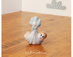 bomboniera nascita battesimo claraluna bebè maschio piccolo