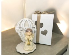 Bomboniera Prima Comunione Profumatore Mongolfiera Bimbo