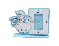 Bomboniera Nascita e Battesimo Mariella Martini orologio bimbo azzurro