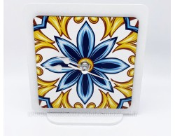 Bomboniera Matrimonio Mariella Martini orologio  con decoro maioliche