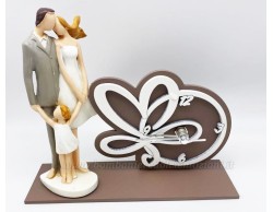 Bomboniera Matrimonio Mariella Martini orologio fiore famiglia