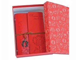 Bomboniera Laurea Tabor agendina blocco note con ciondolo alloro