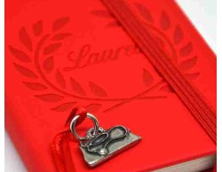 Bomboniera Laurea Tabor agendina blocco note appunti con ciondolo borsa dottore su Bomboniere Dolci Emozioni