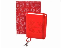 Bomboniera Laurea Tabor agendina blocco note appunti con ciondolo compasso su Bomboniere Dolci Emozioni