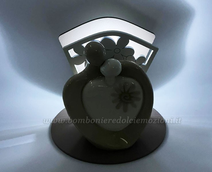 Bomboniera Matrimonio Mariella Martini coppia con led su Bomboniere Dolci Emozioni