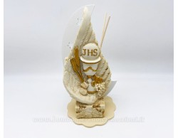 Bomboniera Prima Comunione Mariella Martini profumatore luna con simbolo prima comunione