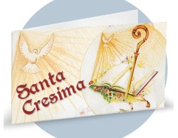 bigliettini sacchetti bomboniere confetti Santa Cresima