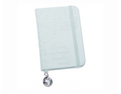 Bomboniera Matrimonio Tabor agendina blocco note appunti con ciondolo globo